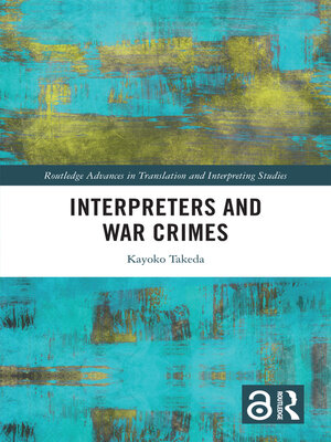 cover image of Interpreters and War Crimes